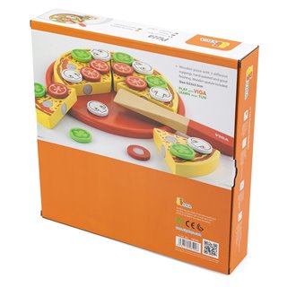 Viga Toys - Schneideset - Pizza Vegetarisch